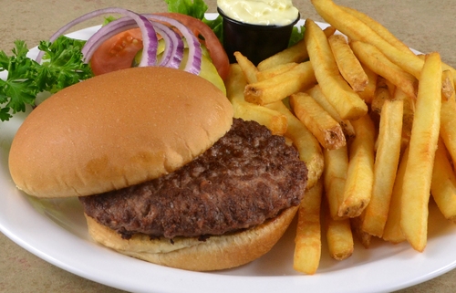 photo of menu item 'Senior's Hamburger Combo'