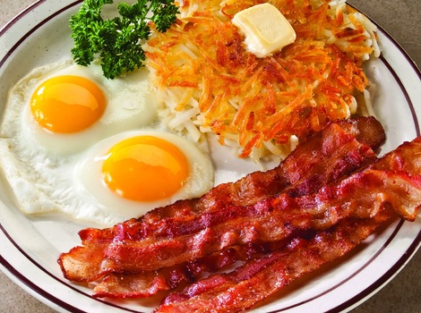 photo of menu item 'Bacon 'N Eggs'