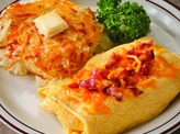 photo of menu item 'Bacon `N Cheddar Omelette'