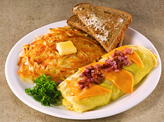 photo of menu item 'Ham `N Cheese Omelette'