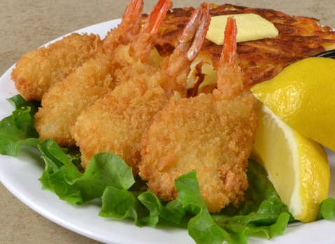 photo of menu item 'Seniors Shrimp Dinner'